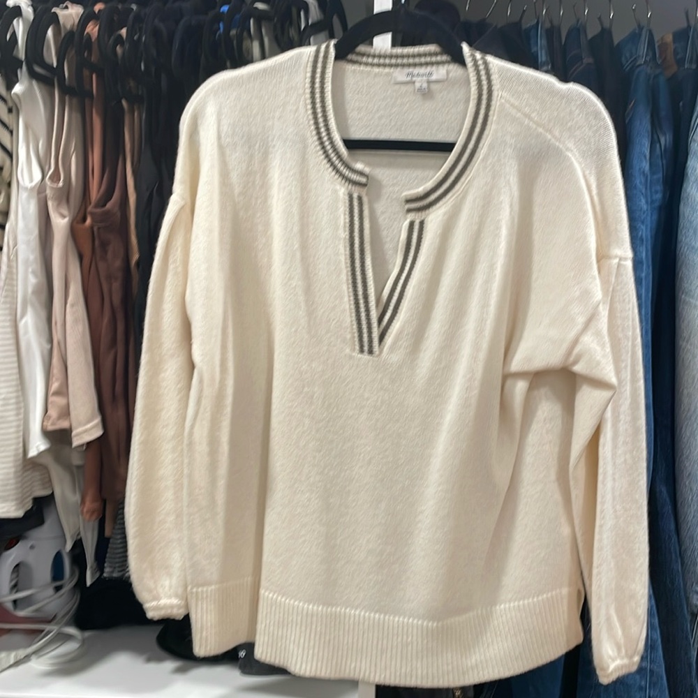Madewell cream sweater
